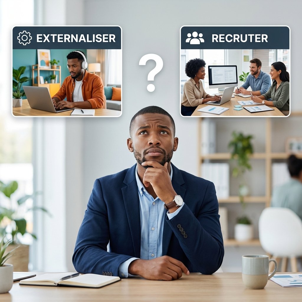 Externaliser ou recruter ? Comment choisir au bon moment